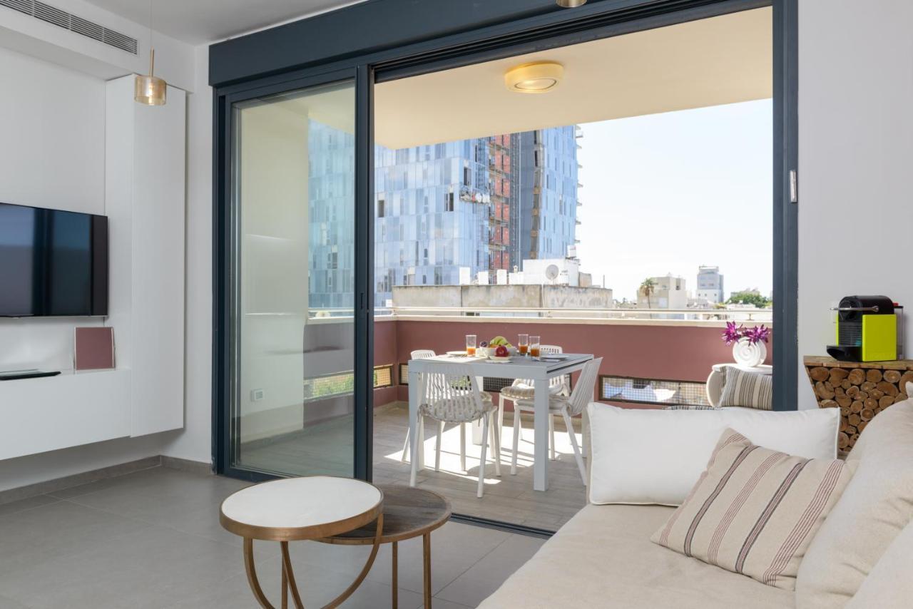 Apartament Bright & Modern 2Br With Balcony On Dizzengoff Tel Awiw Zewnętrze zdjęcie