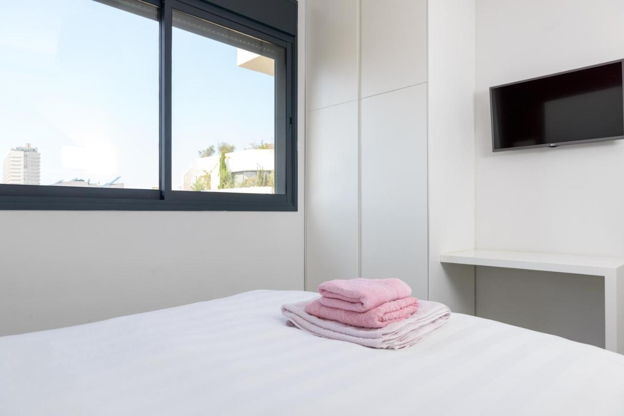 Apartament Bright & Modern 2Br With Balcony On Dizzengoff Tel Awiw Zewnętrze zdjęcie